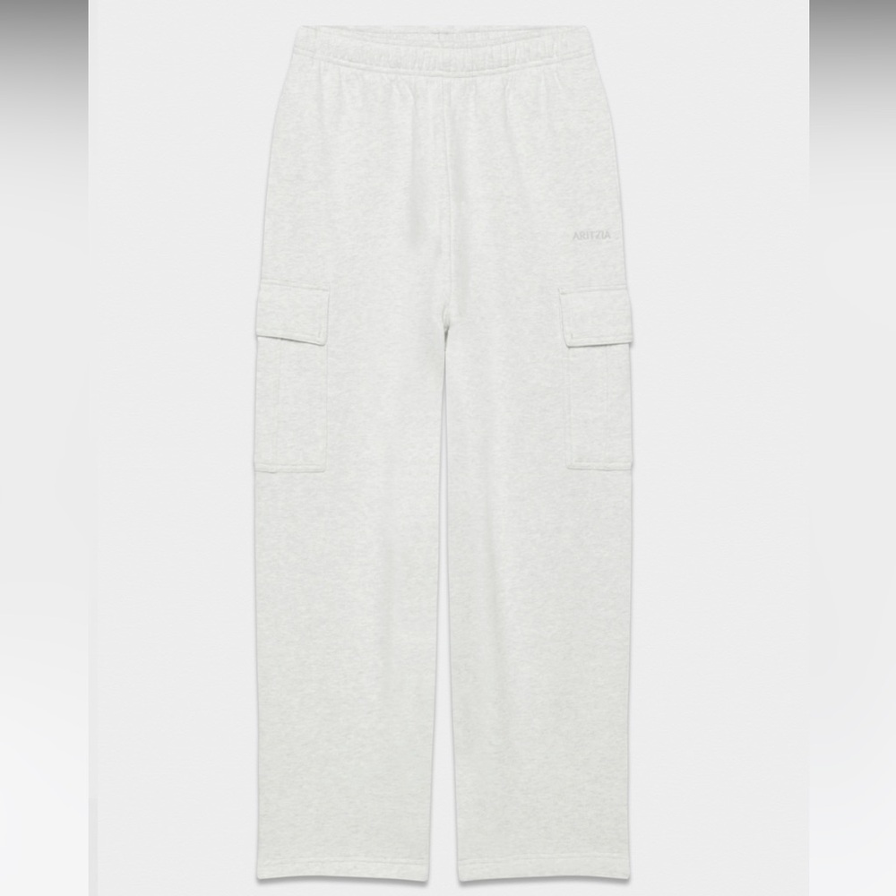 Aritzia cozy fleece mega cargo sweatpants